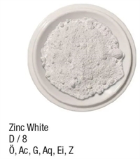 Pigment kunstnerkvalitet 200ml Zink hvid